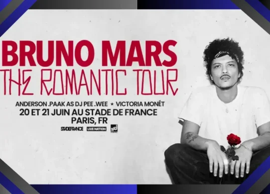 Acheter billets Bruno Mars Stade de France