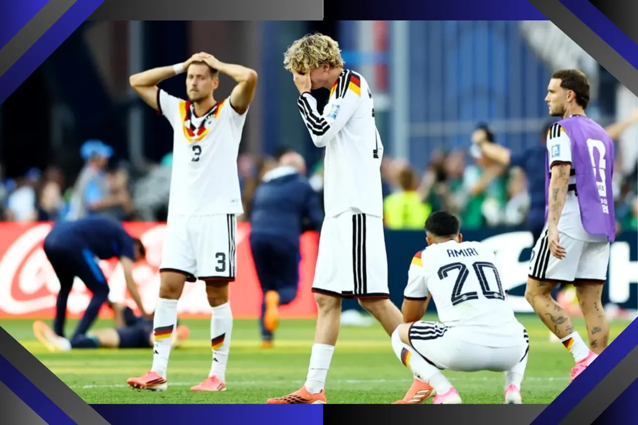 Allemagne a perdu contre le Paraguay