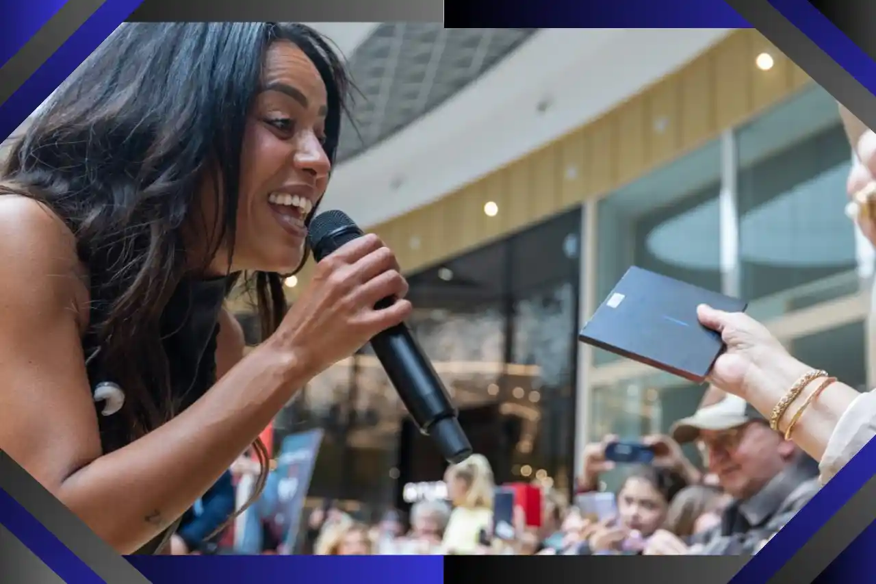 Amel Bent à Bruay-la-Buissière