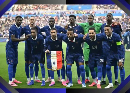 Comparaison de l’équipe de France
