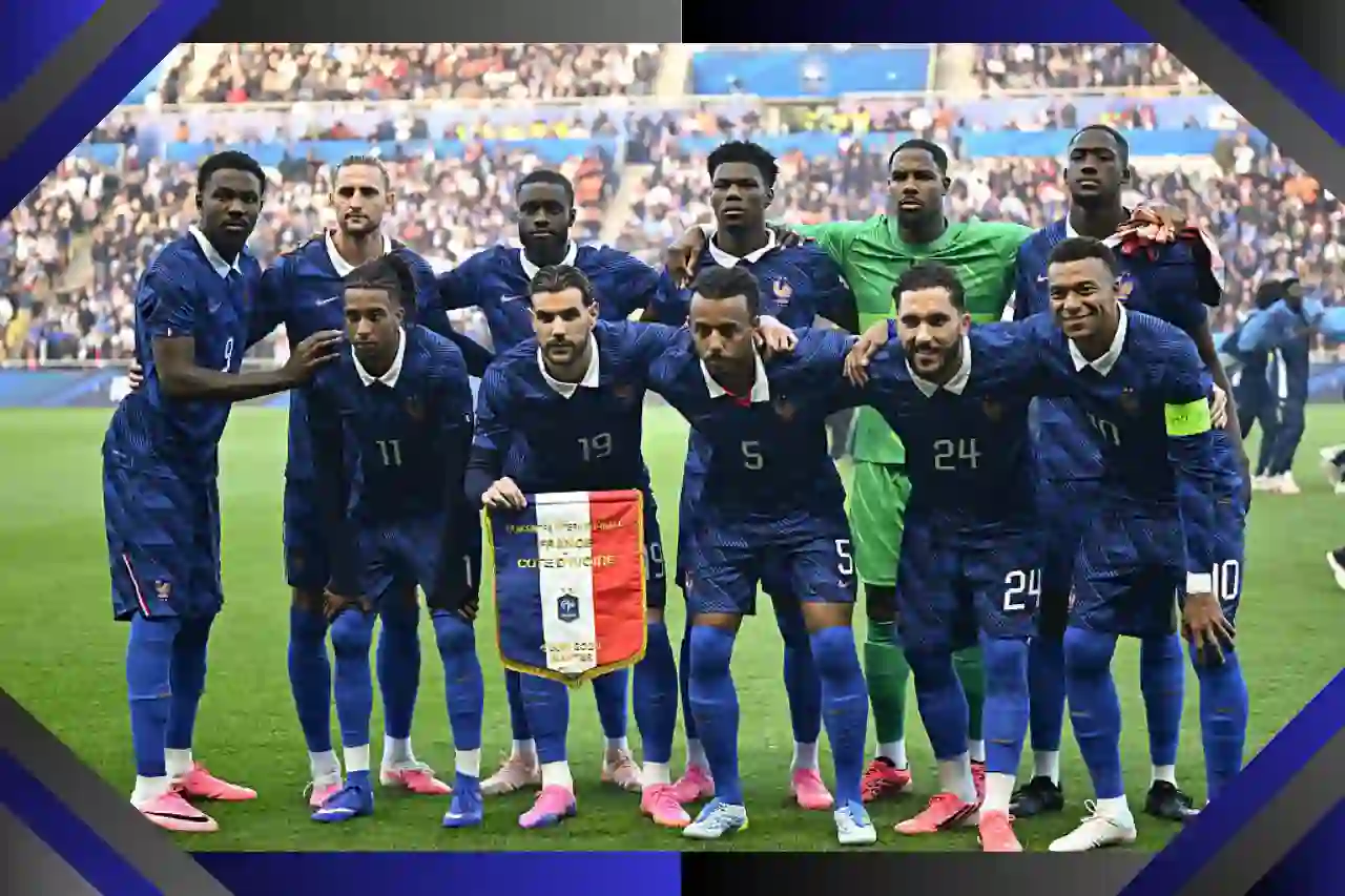 Comparaison de l’équipe de France