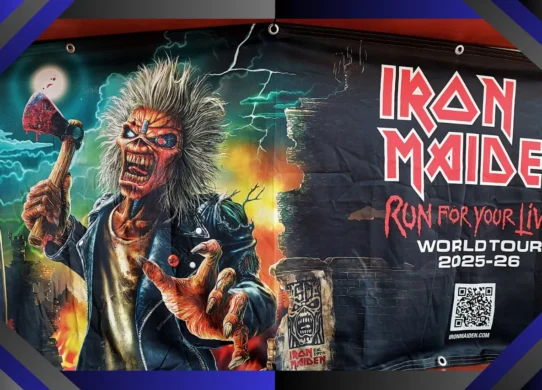 Iron Maiden La Défense Arena concert