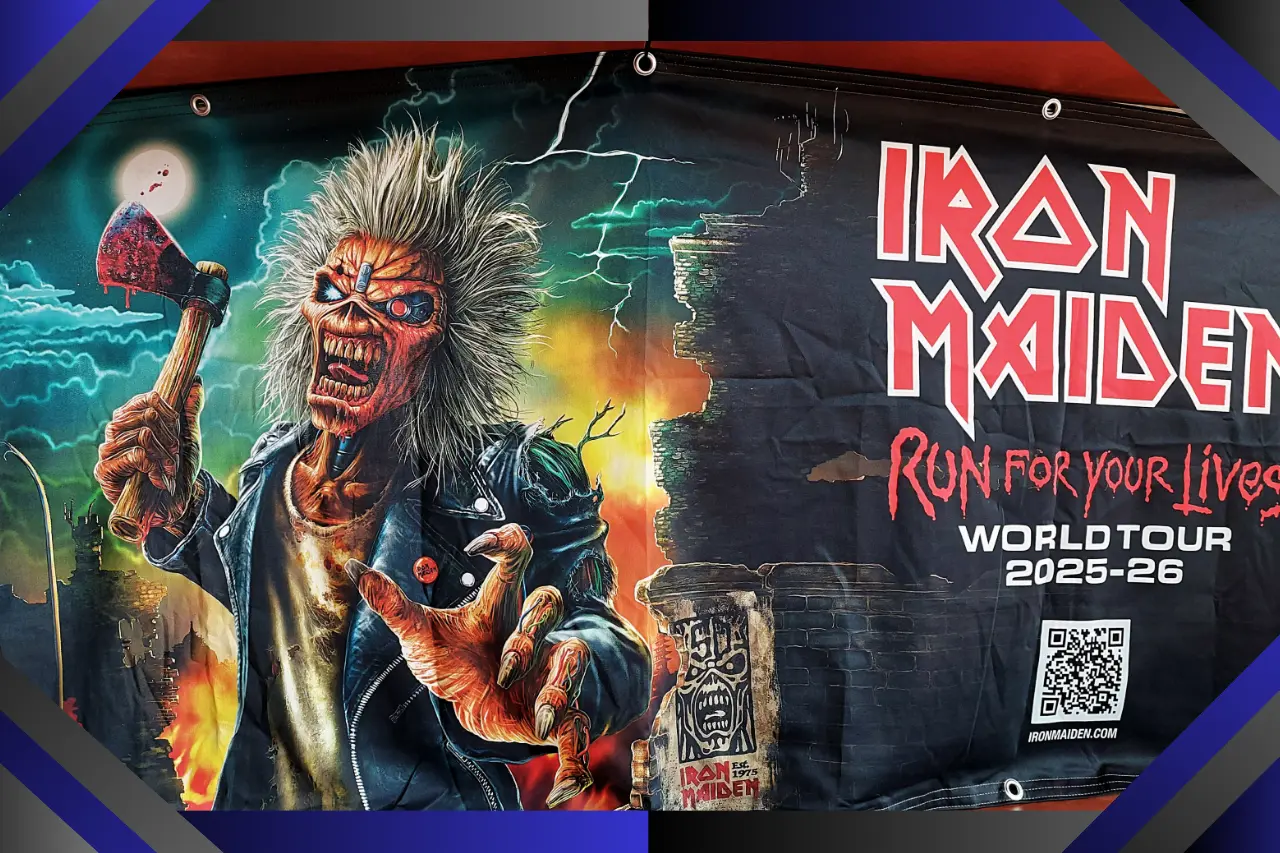 Iron Maiden La Défense Arena concert
