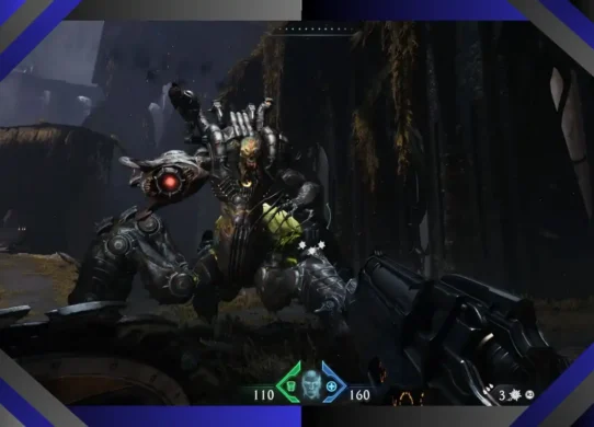PS5 Pro PSSR amélioré dans DOOM