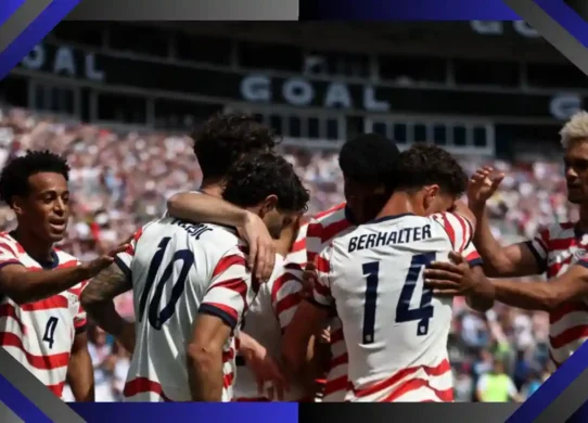 Victoire des États-Unis contre le Paraguay