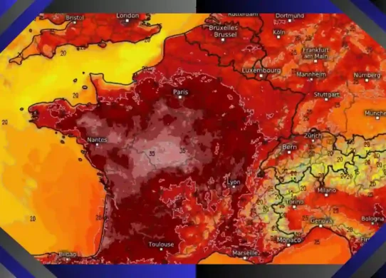 Canicule août 2026 en France