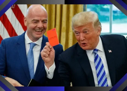 Carton rouge de Balogun décision Trump