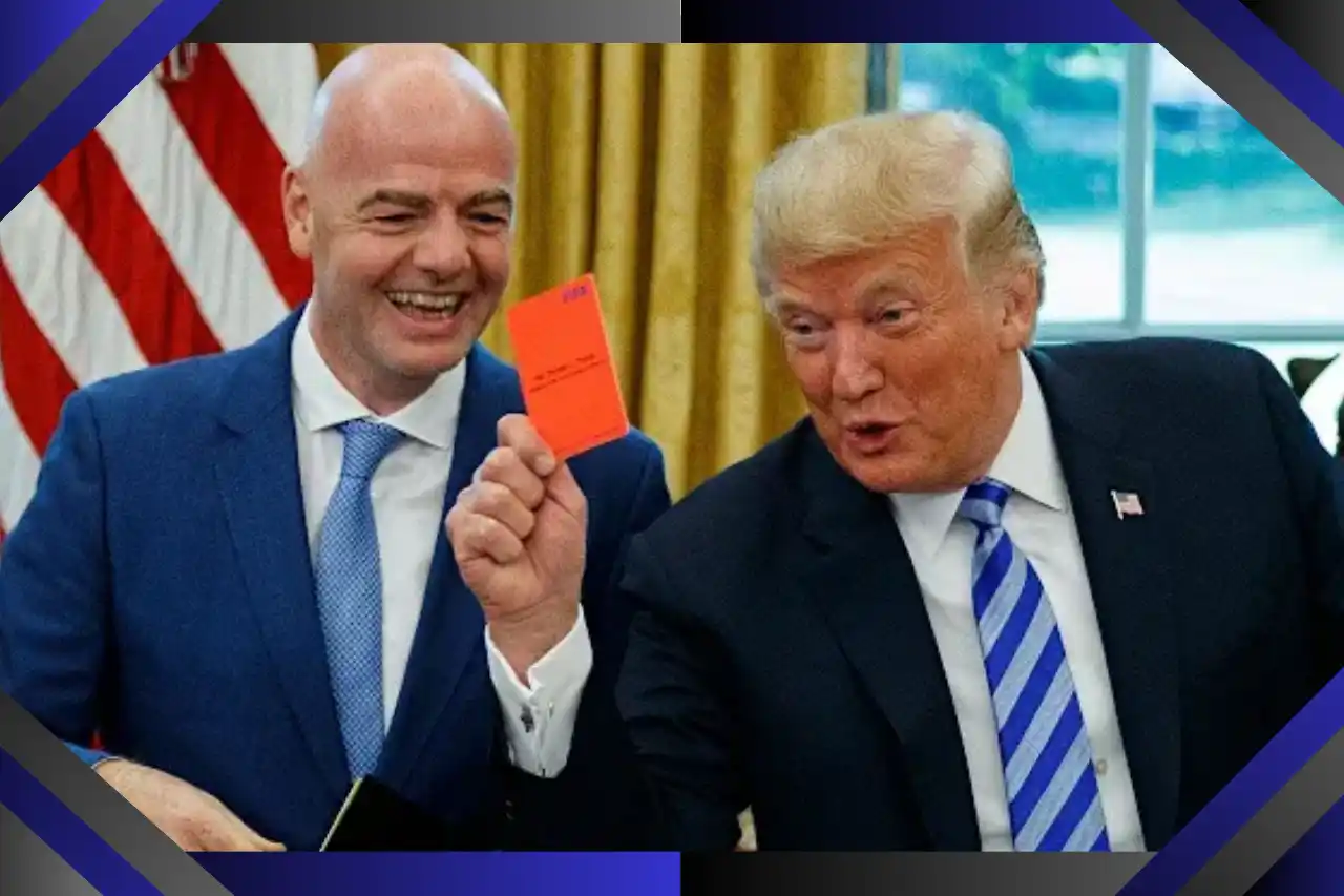 Carton rouge de Balogun décision Trump