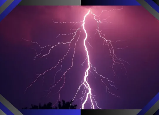 Des orages et grêle