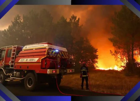 Incendie en Gironde