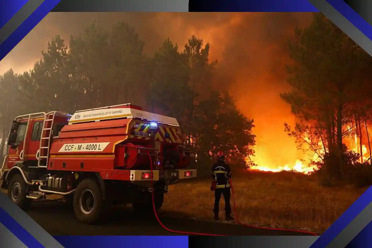 Incendie en Gironde