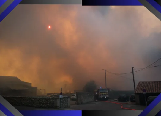 incendie à Ille-sur-Têt