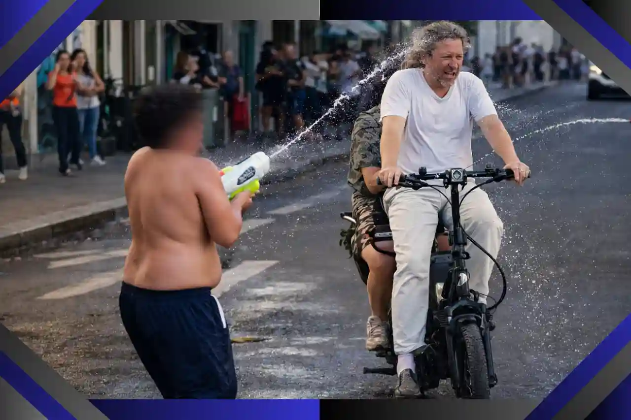 guichet fiscal au pistolet à eau de Hamza