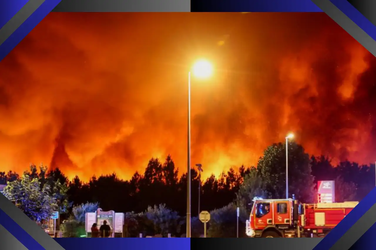 incendie en Gironde
