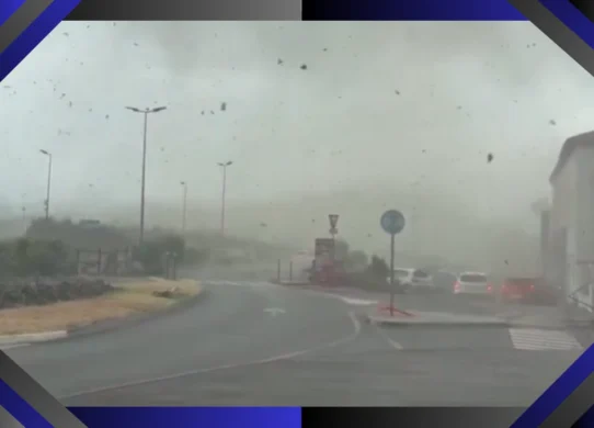 tornade à Saint-Étienne