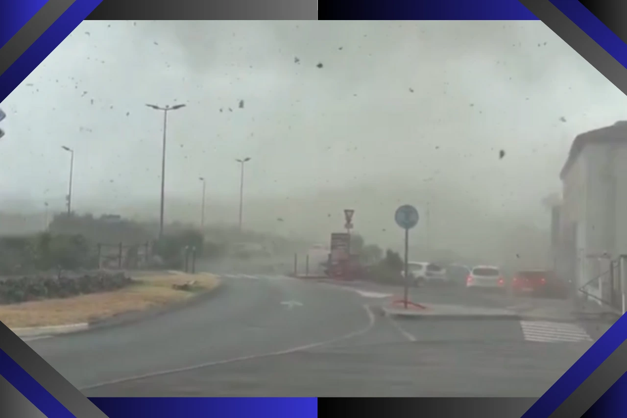 tornade à Saint-Étienne